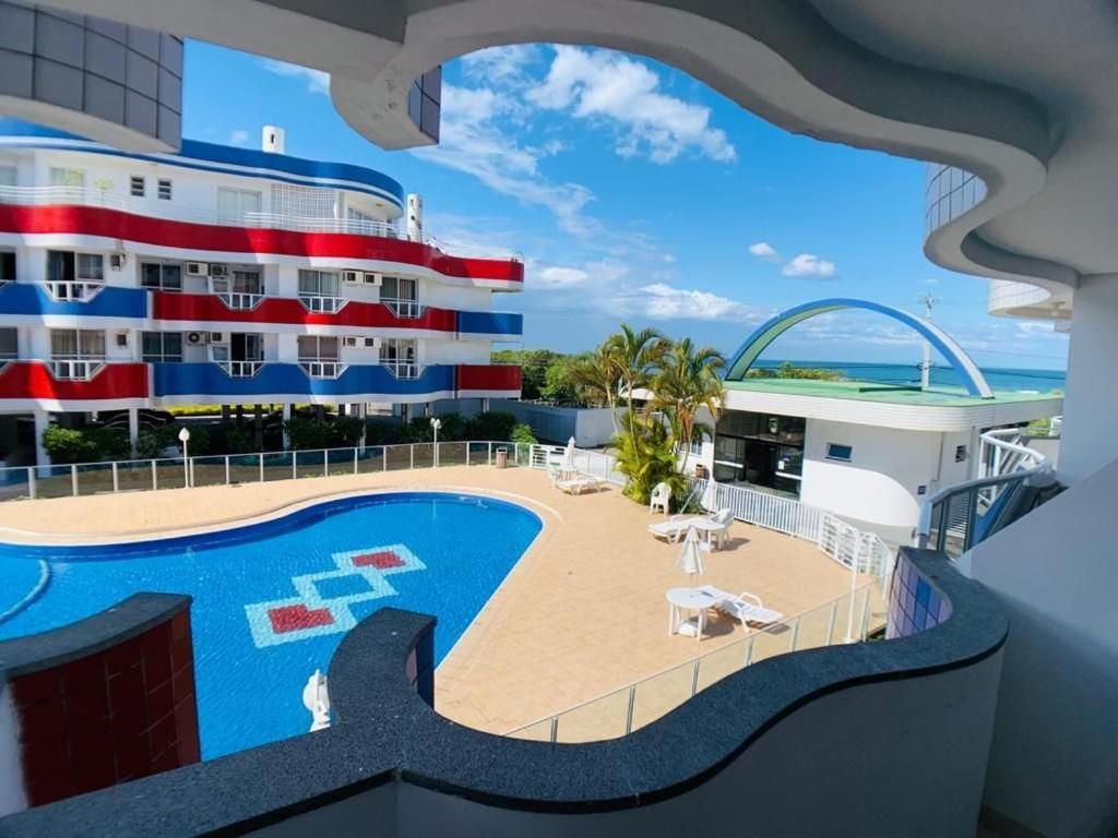 Maravilhoso Apto Com Vista Mar E Piscina-Hb03F Florianópolis المظهر الخارجي الصورة