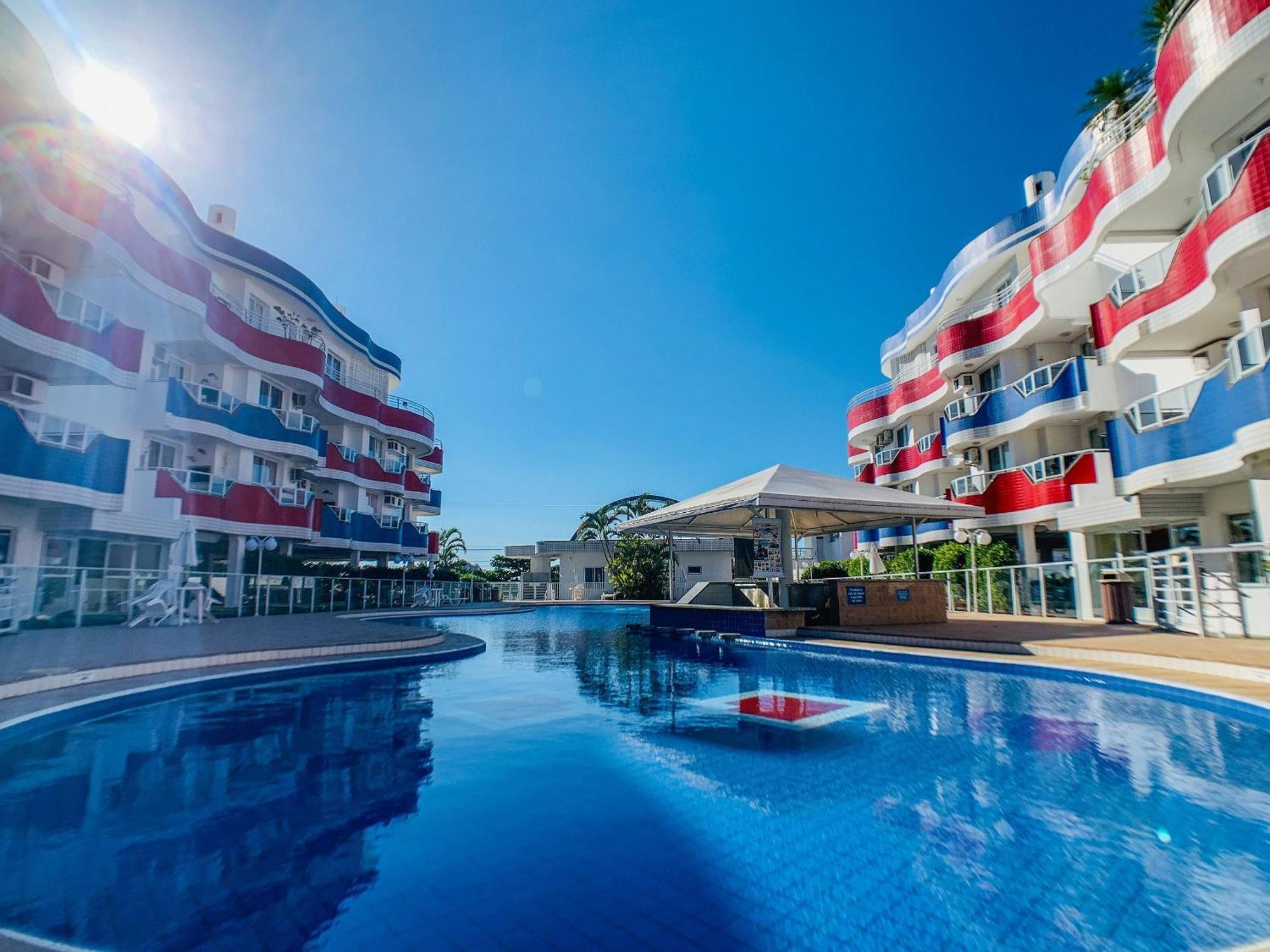 Maravilhoso Apto Com Vista Mar E Piscina-Hb03F Florianópolis المظهر الخارجي الصورة